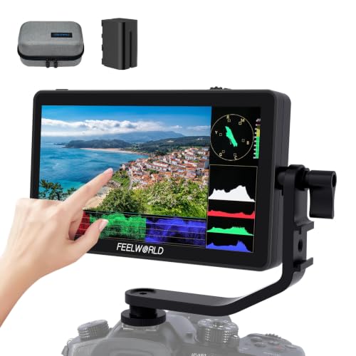 Image of FEELWORLD F6 Plus V2 6" Camera Field Monitor, Touchscreen, 4K HDMI