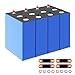 Miantev EVE 3.2V 330Ah LiFePO4 Battery - High Capacity, 8000+ Cycles, Suitable for Solar Systems, RVs, Boats, etc., Compatible with 24V, 36V, 72V (4PCS)