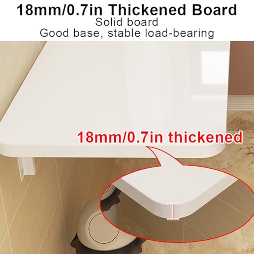 Établi pliant mural de cuisine avec table rabattable gain de place - 3