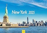 Edition Seidel Calendrier mural New York 2025 - Format A3 - De qualité supérieure - Amérique - Big Apple Brooklyn Manhattan Chinatown Times Square Skyline Metropole