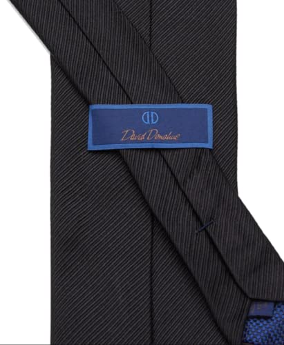 Image of David Donahue Men's 100% Italian Silk Neck Tie, Handmade in USA