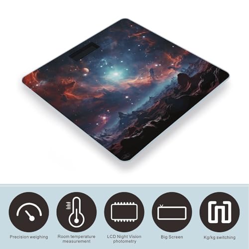 Báscula Digital de Baño Space con Pantalla LCD, Capacidad 400 lb miniatura 3