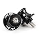M8 Schwingenschutz Schwingenadapter Ständer Bobbins Montageständer Schwingen Ständeraufnahme für Z900 2017 2018 2019 2020 2021 2022 2023 2024 2025 (Schwarz.)