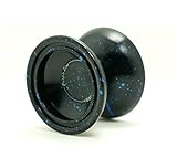 Yoyo Magicyoyo & Iyo Purple Line Professional Unresponsive Black Splash Yoyo +Glove + Yo Yo Bag + 5 Strings