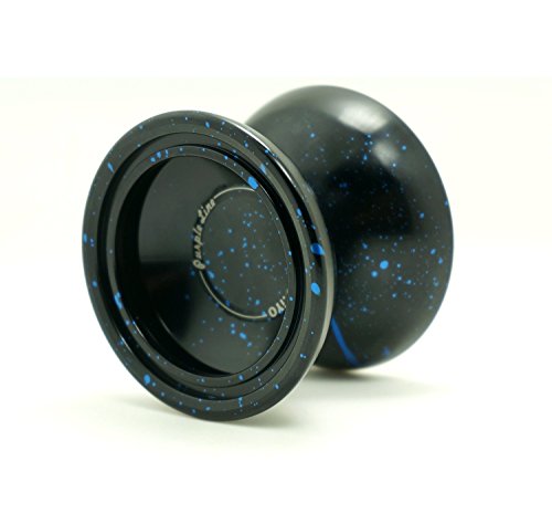 Yoyo Magicyoyo & Iyo Purple Line Professional Unresponsive Black Splash Yoyo +Glove + Yo Yo Bag + 5 Strings
