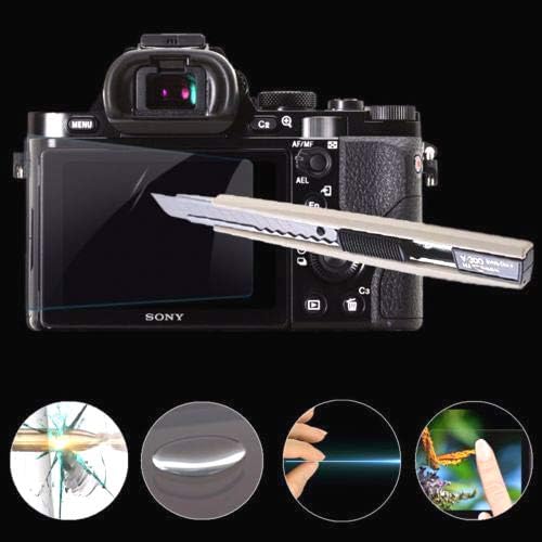 QIBOX Screen Protector Compatible with Nikon D3500 D3400 D3300 D3200 D3100 DSLR Camera, [3 packs] 9H Tempered Glass Shield Protection Cover Anti-Bubble Anti-scratch Anti-fingerprint Ultra-clear