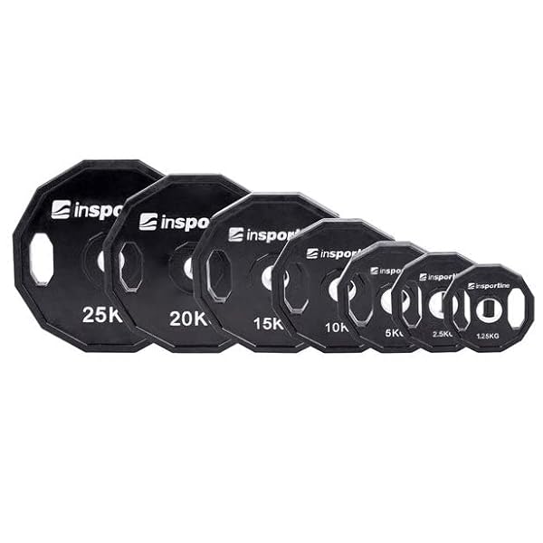 Olympic 2″ Rubber Weight Plates for Weight Lifting, Strength Training, Gym Grade