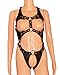 Produktbild Ledapol 928 Lederbody SM Harness Leder Riemenbody busenfrei, XXL schwarz