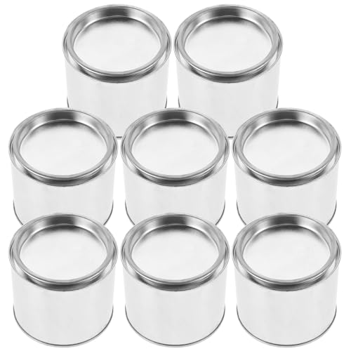 Recipientes herméticos de hierro de 0.5l con tapa aleatoria pack de 8