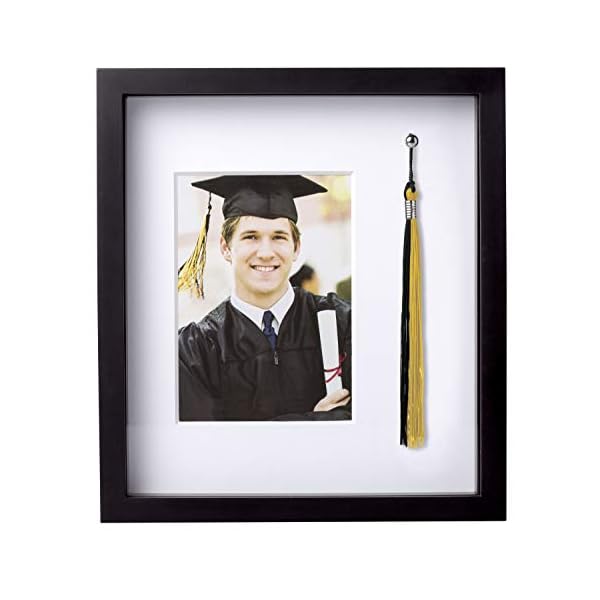 Pearhead-Tassel-And-Picture-Graduation-Frame-Proudly-Display-a-Photo-in-Graduation-Cap-and-Gown-in-Frame-with-Tassel-Holder-Great-Centerpiece-for-Graduation-Party-5x7-Photo-Insert