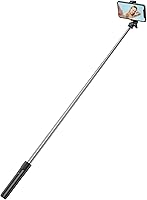 Vista 3 de Tianle Selfie Stick, trípode extensible para selfie stick con control remoto inalámbrico y trípode flexible, grupo de selfies, transmisión en vivo