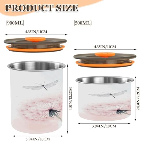 Contenedor de Café Hermético de Acero Inoxidable 17oz miniatura 3
