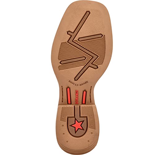 Image of Durango Lil' Rebel Pro Big Kid's Trail Brown and White Western Boot