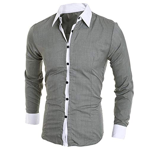 Blouse Slim Camicia Casuale Men's personalità