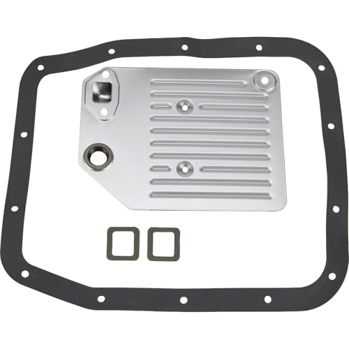 Compatible with Ford AOD Transmission Filter Kit w/Pan Gaske