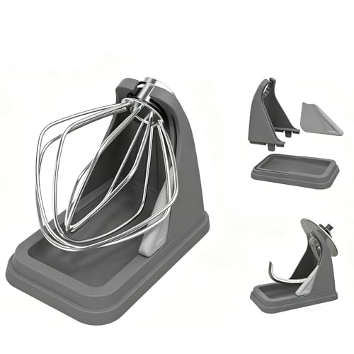 Soporte de silicona para accesorios de batidora de repostería en organización de cocina 5