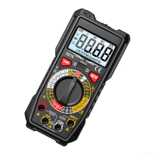 Image of TRMS Digital Multimeter 2000 Counts TRMS Digital Multimeter(black) | True for rms accuracy, 2000 counts, NCV for live wire detection, for usb-c rechargeable, backlit LCD screen