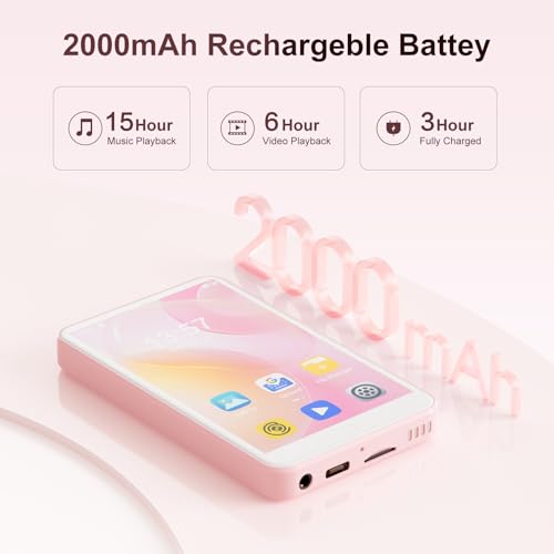 image for Oilsky 80GB MP3 Player with Bluetooth and WiFi, Android Player with Sp