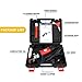 SUNCOO Professional Sheep Shears 350W, Farm Electric Clippers for Goats, Alpaca, Llamas, Horse, Cattle, Large Dog Farm Livestock, Heavy Duty Potable Animal Hair Fur Grooming Cutter (Red)