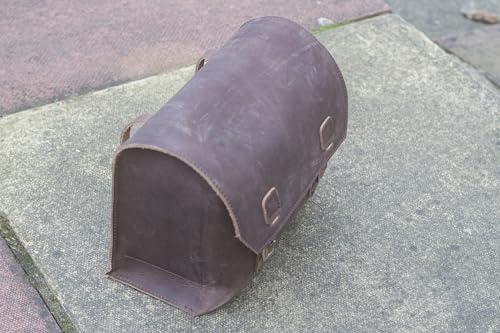 Sacoche de vélo en cuir London Craftwork XXL pour vos randonnées et trajets vélotaf urbains