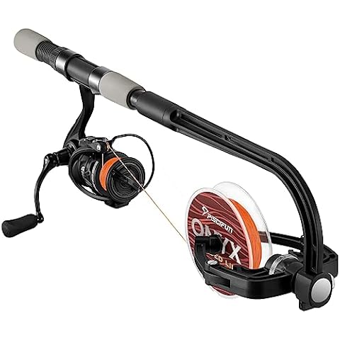 Piscifun Fishing Line Winder Spooler Machine Spinning Reel Spool Spooling Station System Automatic Spools Holder Cover