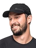 Jack Wolfskin Strap Cap Baseballkappe, Black, ONE Size