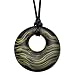 Munchables Scribbles Chew Necklace for Boys and Girls - Sensory Chewable Jewelry (Green)