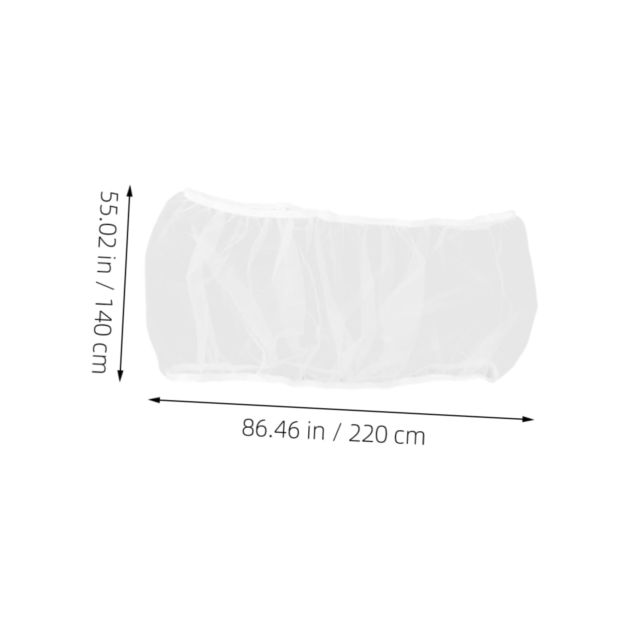 BESPORTBLE Birdcage Protective Cover Outdoor Bird Cage Skirt Cages Inside Covers Parrot Cage Cover Net Indoor Birdcage Breathable Bird Cage Mesh Bird Cage Supplies Polyester White