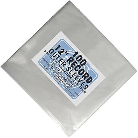 Fundas de plástico blando para proteger discos de vinilo LP Cover