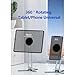 Magnetic Ipads Tripod Stand Universal for Ipads & Iphones 16-12 Series, Flexible 360 Degree Rotation, Portable Tablet Holder with 2-in-1 Handheld & Desktop Handheld Modes for Kitchens, Gyms