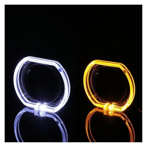 Luces Circulación Diurna DRL para Viajes y Rutas Nocturnas en Coche Halo LED 2Uds