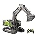Excavadora Profesional RC teledirigida 1:14 22CH 2.4G RC, con función Completa, vehículos de construcción con iluminación LED, Pala, rotación de 360°