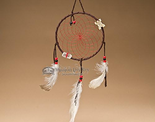 Native American Dream Catcher 6" -Red
