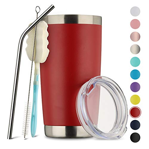 MUCHENGHY 20oz Tumbler Double Wall Stainless Steel Vacuum Insulated Travel Mug with Lid