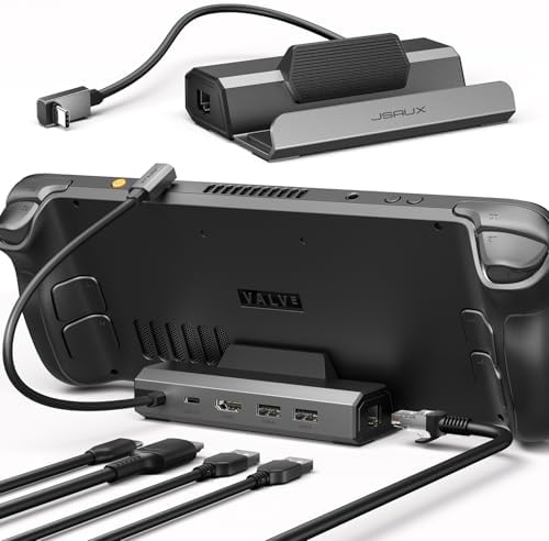 JSAUX 5-in-1 Docking Station for Steam Deck/ROG Ally X/Legion Go S-HB0602