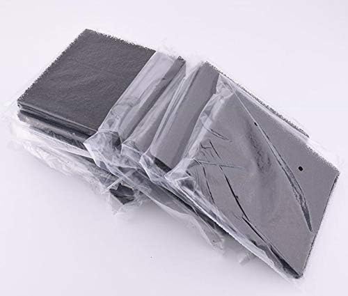 Paquete de 8 filtros de humo de soldadura de repuesto de filtro de carbono activado, filtro absorbente de humo de 5 18 pulgadas x 5 18 pulgadas x 38