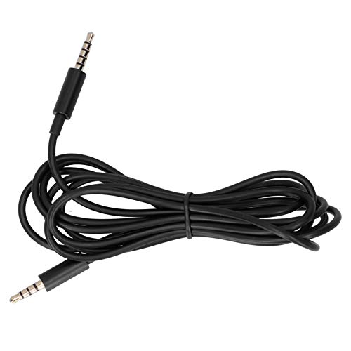 Generic デジタルオーディオケーブル、ヘッドセットオーディオラインオーディオケーブルオーディオライン2M 3.5MM A40ヘッドフォン用Logicool A10用