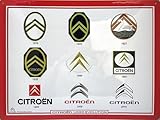 citroen c3 prix Citroën Logos Evolution I&S / Les collections rétro IETS15187RA Plaque métal relief 40x30 cm Citroën Citroën Logos Evolution Produit sous licence officielle et/ou design exclusif
