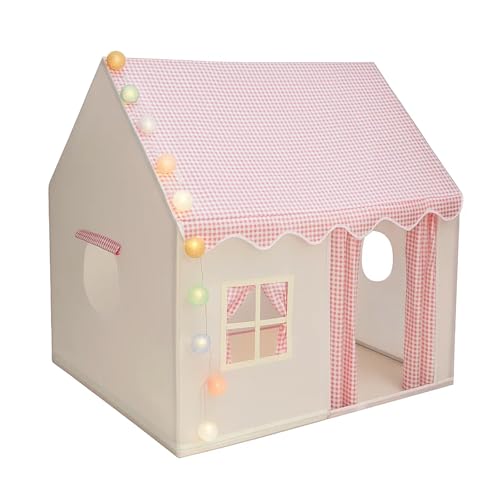 GREENSAPPIRE Kinder Spielhaus Indoor Kinder Bettzelt Spielzelt für Drinnen