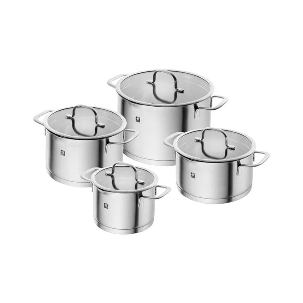 Zwilling Silver Trueflow 4-Pcs Stainless Steel Pot Set