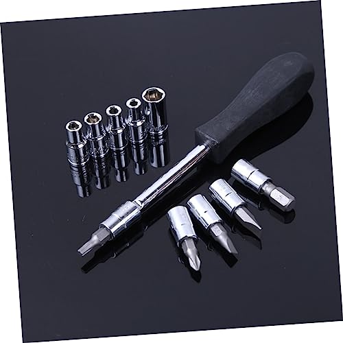 Angoily 46pc Professional Mechanics Tool Set with Ratchet Wrench and Vanadium Steel Sockets Lightweight Auto Repair Kit for DIY Enthusiasts and Automotive Technicians - Image 5