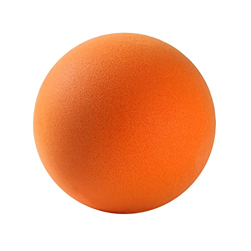 JAWSEU - Bola de espuma silenciosa de esponja macia e rebotante, bola saltitante para redução de ruído e balões de futebol flexíveis para interior e exterior