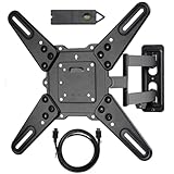 VideoSecu Articulating TV Wall Mount for Vizio D39h-C0 E40x-C2 E40-C2 M43-C1 E43-C2 D43-C1 E48-C2 M49-C1 M50-C1 E50-C1 E55-C2 D40-D1 D40u-D1 D43-D1 D43-D2 D48-D0 D50-D1 D50u-D1 D55-D2 LED TV 1XF
