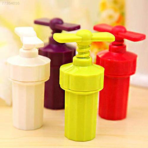PRAV® 8054 Manual ABS Kitchen Garlic Press Twist Cutter Crusher Cooking Tool Peeler