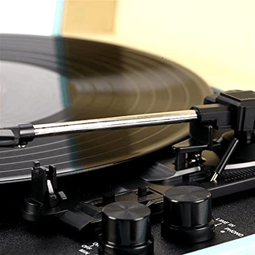 Tourne-Disque Vinyle Platine Vinyle Bluetooth Tourne-disques Vintage à 3 Vitesses avec Haut-parleurs Stéréo Phonograph… - Les Beatles, Paul McCartney, John Lennon, RIngo Starr, George Harrison Tourne-Disque Vinyle Platine Vinyle Bluetooth Tourne-disques Vintage à 3 Vitesses avec Haut-parleurs Stéréo Phonograph… – Image 7