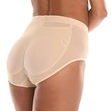 Bubbles Bodywear BB Silicone Padded Panty by (Medium, Nude)