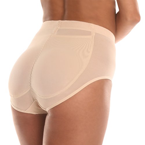 Women’s BB Silicone Padded Panty, Beige, Small