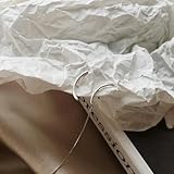 SELCOA Pendientes Colgantes con borlas y Cadena Larga para Mujer, aretes Colgantes, Color Dorado y Plateado, línea de perforación, joyería para la Oreja