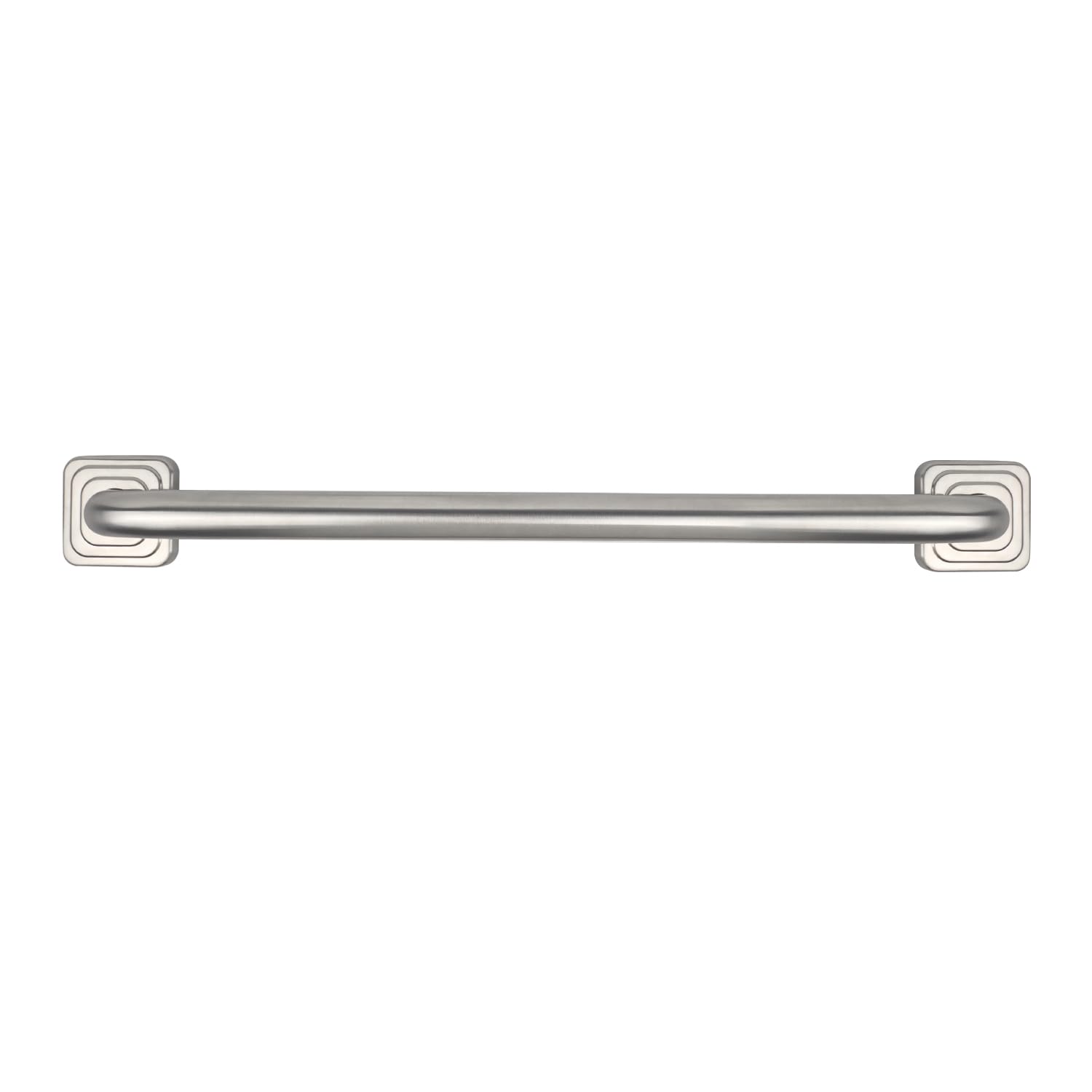 Barre d'appui de douche inox satiné 76,2 cm Monarch avec platine carrée murale