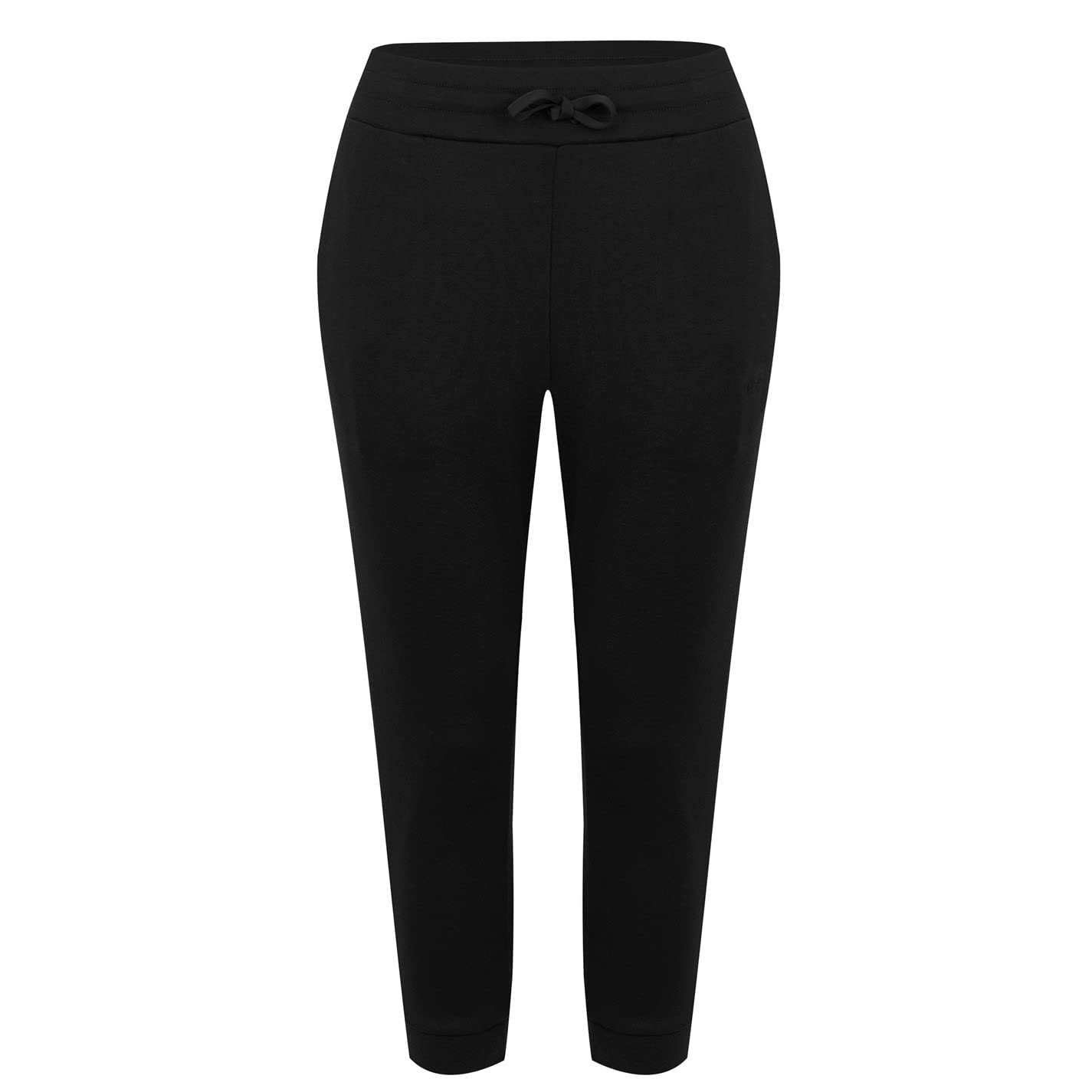 LA Gear Women's 3/4 Length Joggers, Black, 46W Fashion